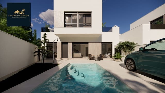 3 soverom Villa til salgs i San Fulgencio med svømmebasseng garasje - € 364 900 (Ref: 9750971)