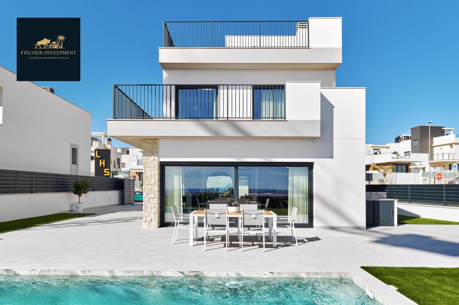 3 sypialnia Willa na sprzedaż w San Miguel de Salinas z basenem garażem - 649 000 € (Ref: 9758226)