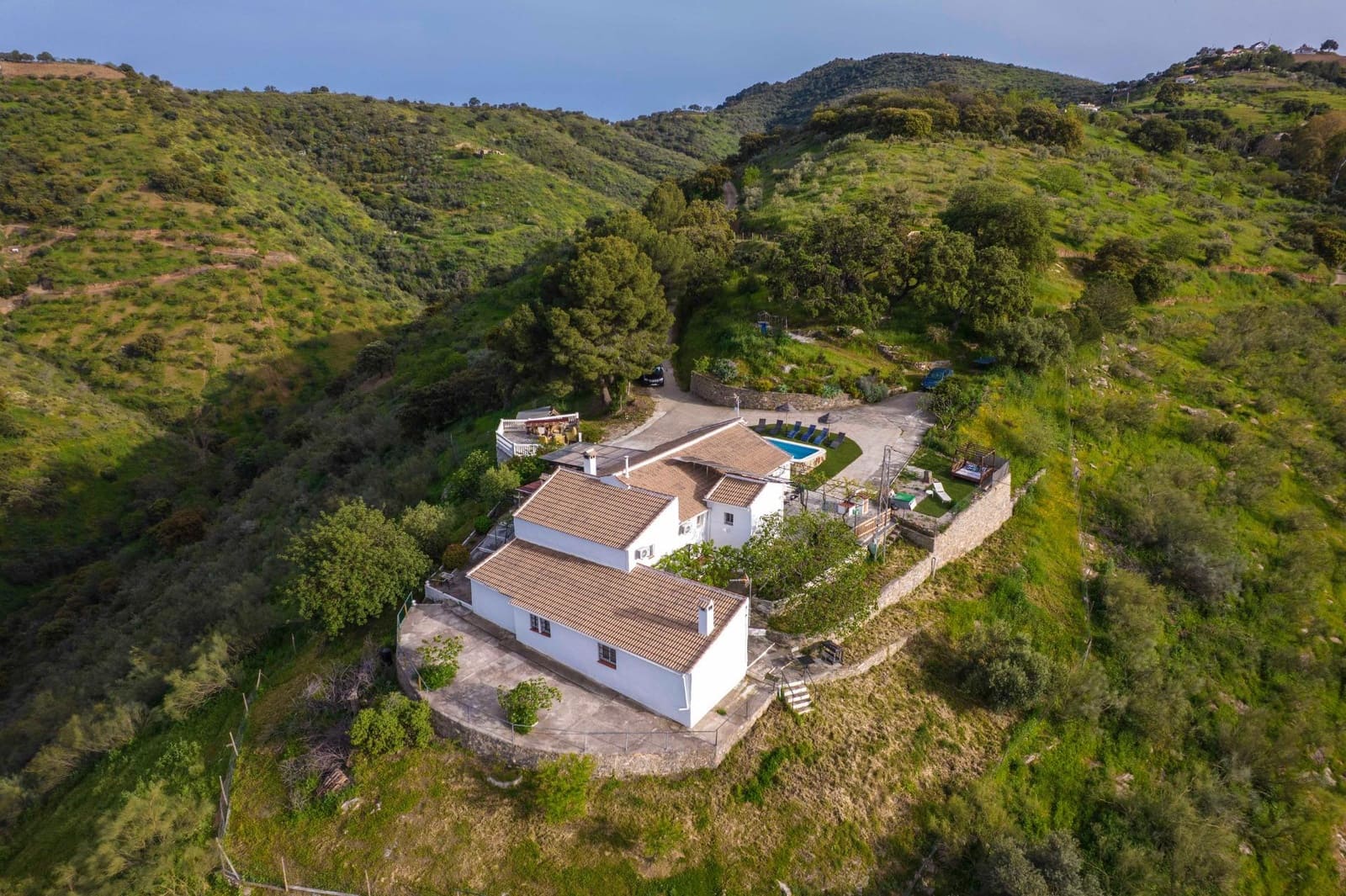 5 sovrum Finca/Hus på landet till salu i Casabermeja med pool - 395 000 € (Ref: 9014970)