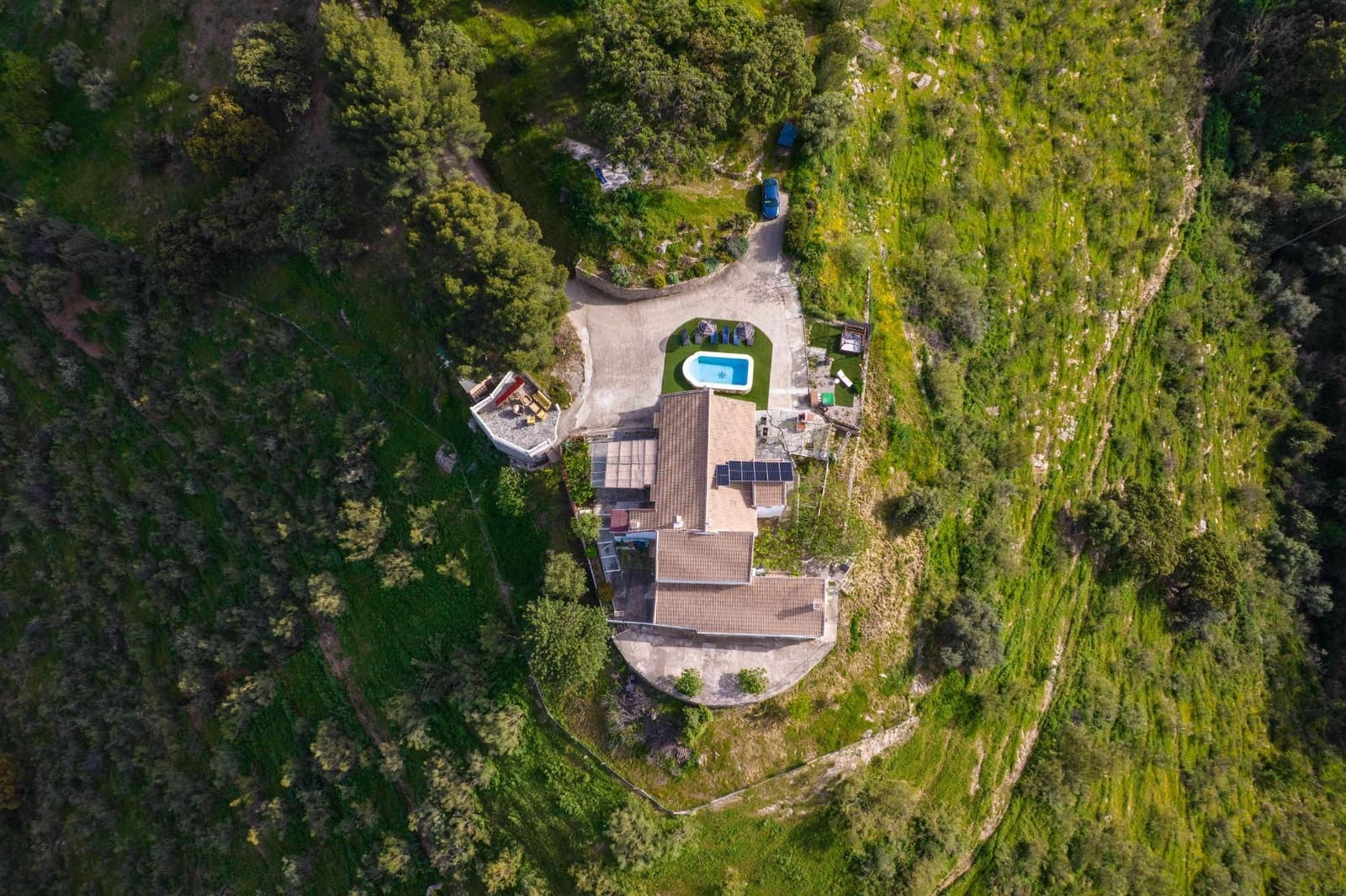 5 sovrum Finca/Hus på landet till salu i Casabermeja med pool - 395 000 € (Ref: 9014970)