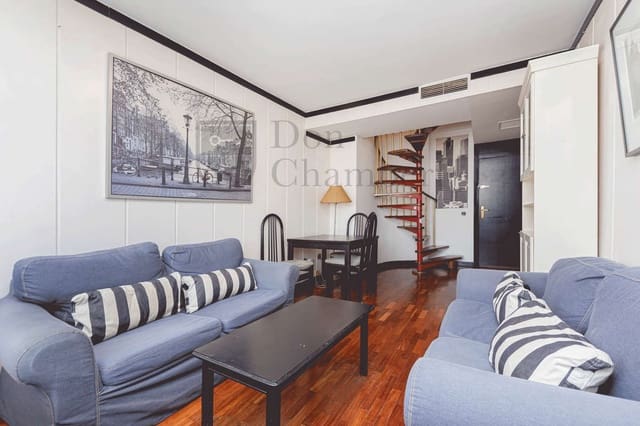 Pareado de 2 habitaciones en Chamberí, Madrid ciudad en alquiler - 1.900 € (Ref: 10040286)