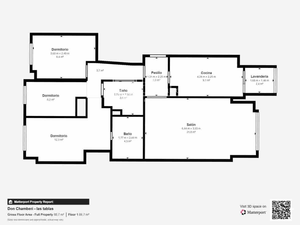3 sypialnia Mieszkanie na sprzedaż w Miasto Madryt z basenem garażem - 735 000 € (Ref: 10044238)