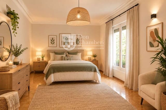 6 chambre Appartement à vendre à Chamberí, Madrid ville - 1 790 000 € (Ref: 10074855)