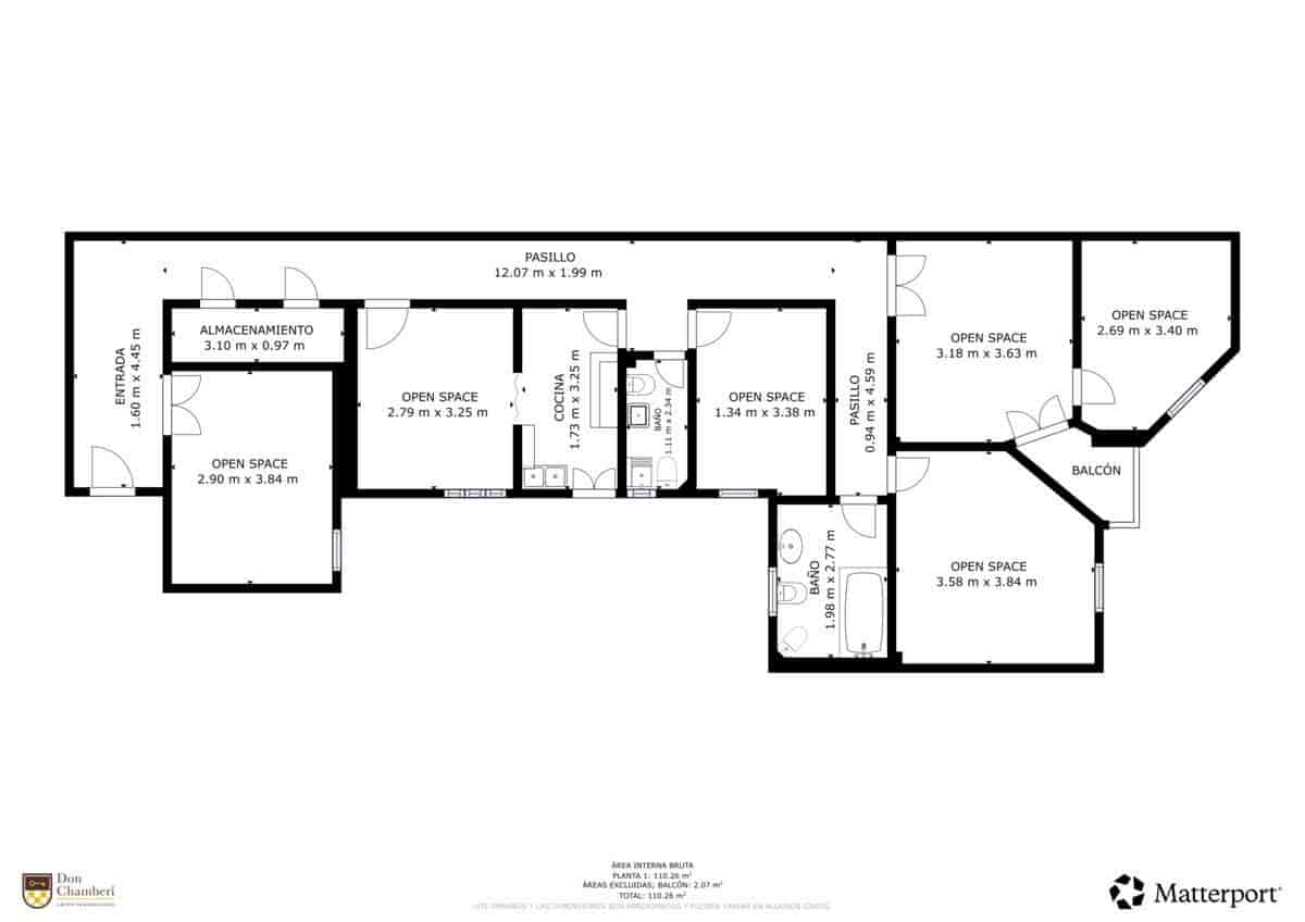 4 quarto Apartamento para venda em Madrid cidade - 900 000 € (Ref: 10101343)