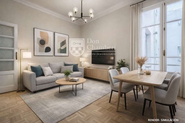 4 slaapkamer Flat te koop in Chamberí, Madrid stad - € 900.000 (Ref: 10101343)