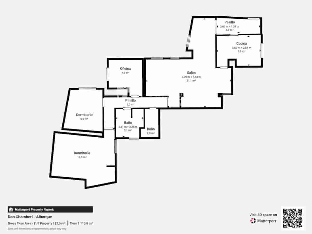 3 camera da letto Appartamento in vendita in Madrid citta - 895.000 € (Rif: 10182421)