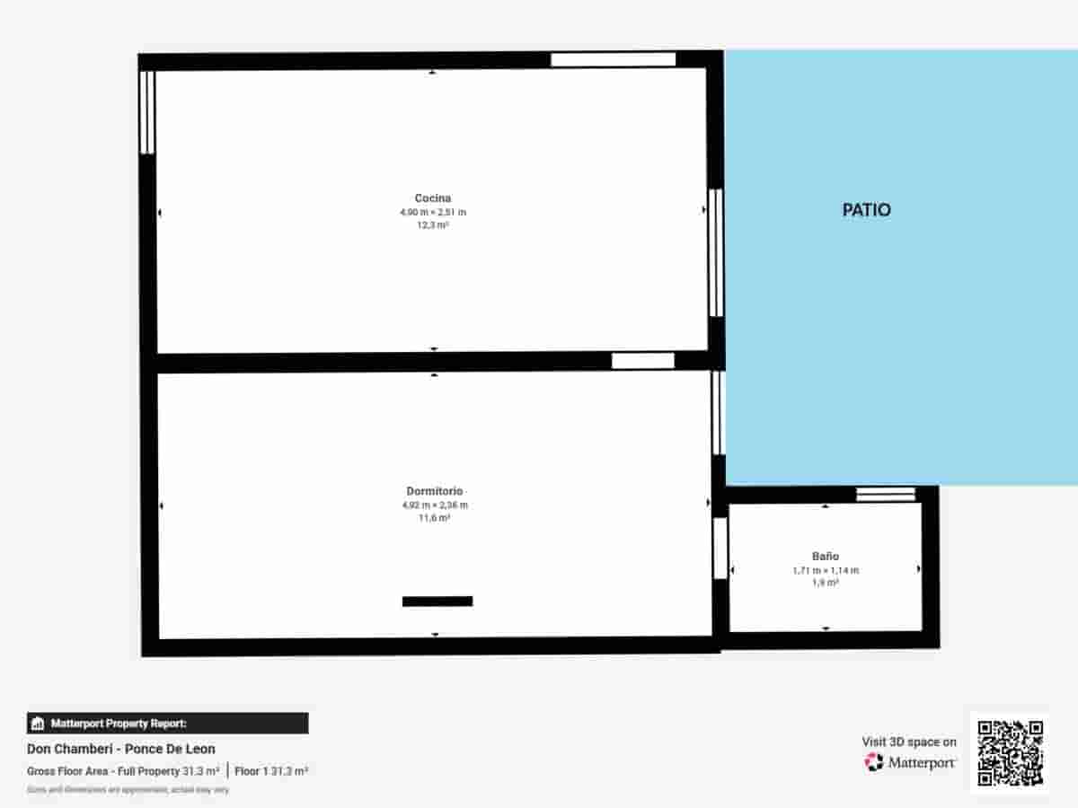 1 Zimmer Wohnung zu verkaufen in Madrid Stadt - 255.000 € (Ref: 10184129)