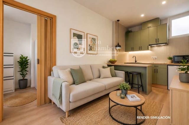 1 Zimmer Wohnung zu verkaufen in Chamberí, Madrid Stadt - 255.000 € (Ref: 10184129)
