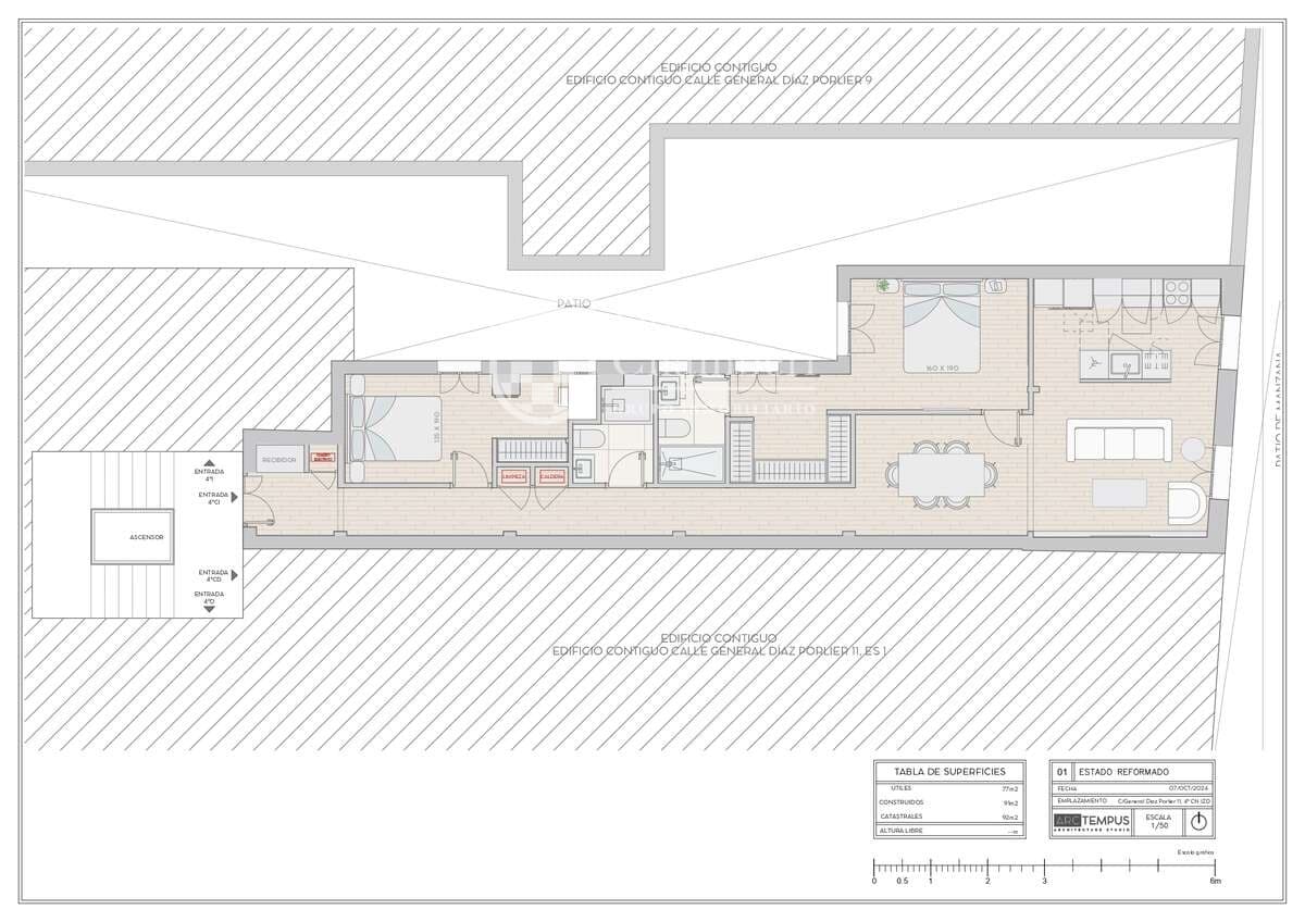 2 makuuhuone Asunto myytävänä paikassa Madrid kaupunki - 1 309 000 € (Ref: 9416155)