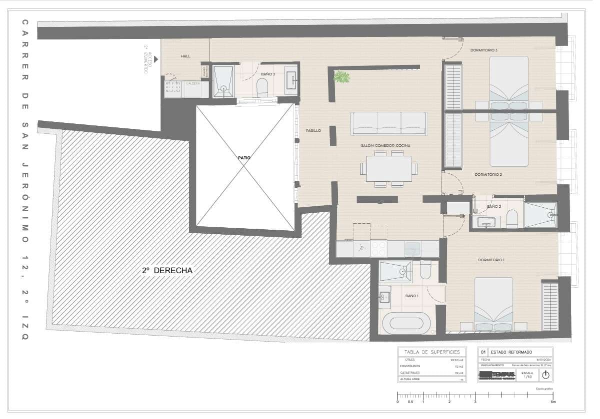 3 soveværelse Lejlighed til salg i Madrid by - € 989.000 (Ref: 9416156)
