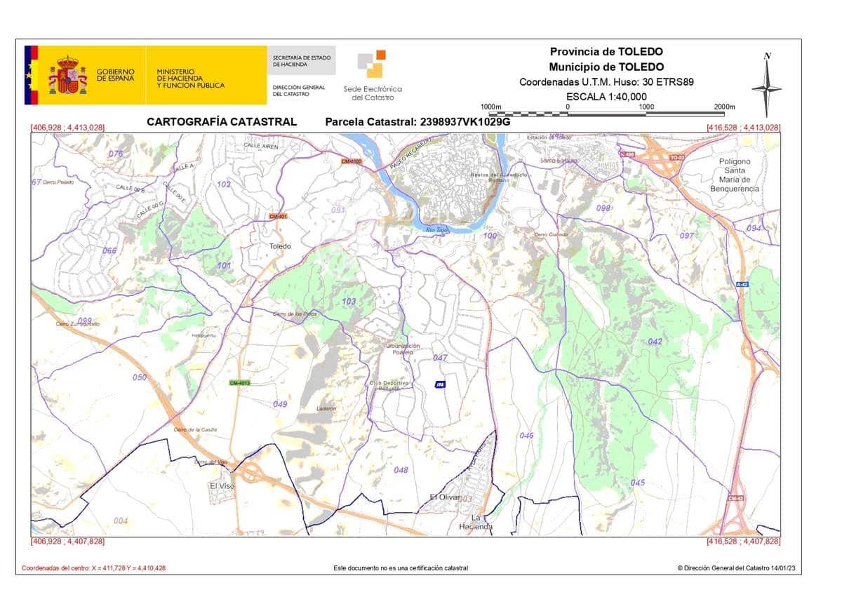 Działka budowlana na sprzedaż w Miasto Toledo - 218 000 € (Ref: 9416167)
