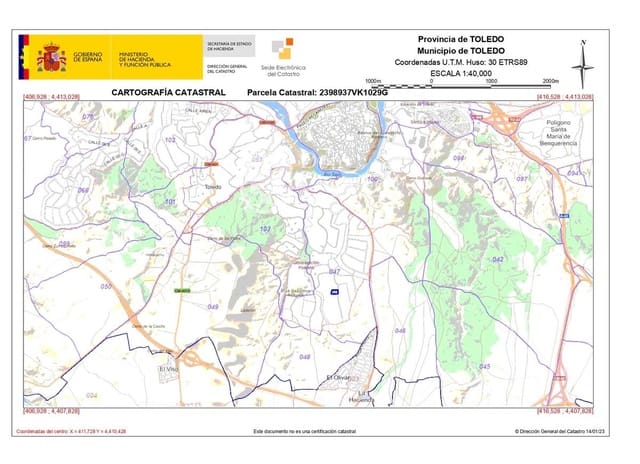 Działka budowlana na sprzedaż w Miasto Toledo - 218 000 € (Ref: 9416167)
