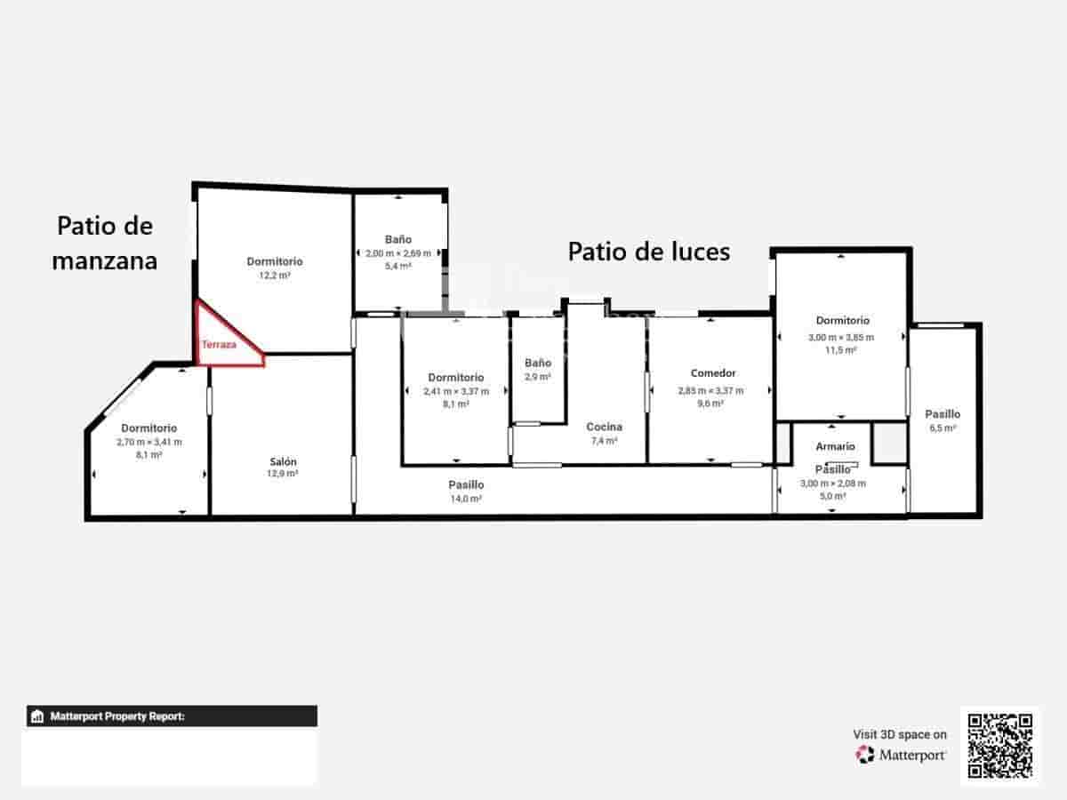 4 soverom Leilighet til salgs i Madrid by - € 990 000 (Ref: 9465240)