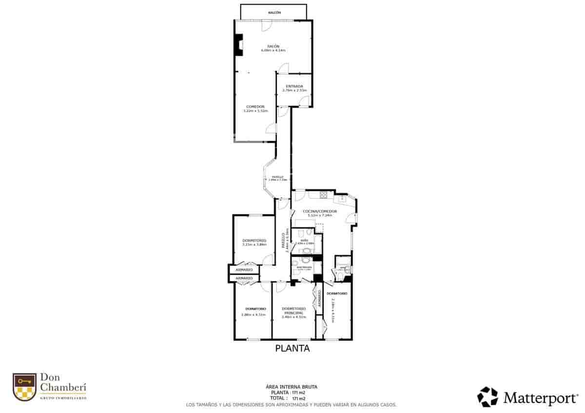 4 soverom Leilighet til salgs i Madrid by med garasje - € 1 880 000 (Ref: 9560750)