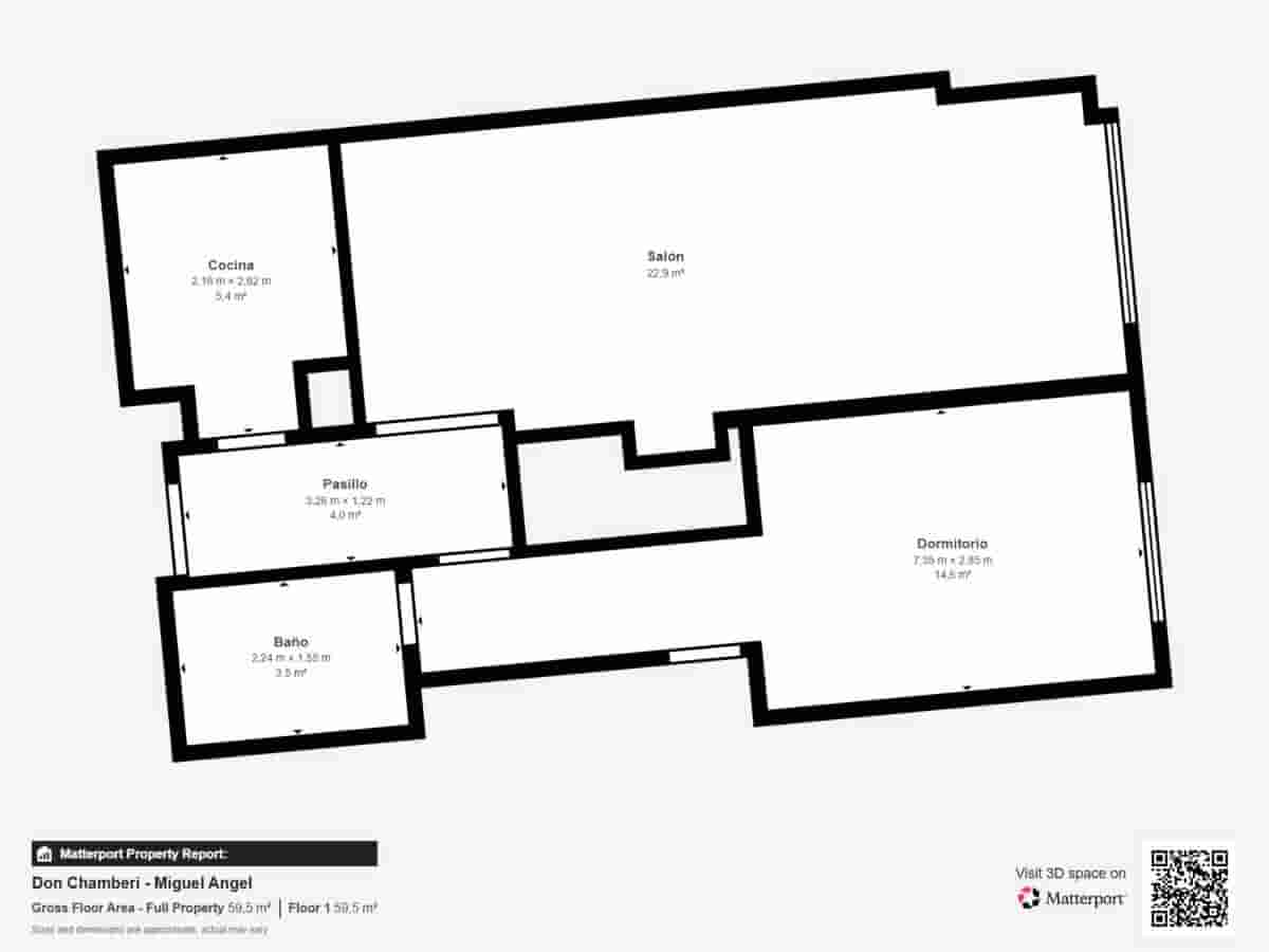 1 bedroom Flat for sale in Madrid city - € 650,000 (Ref: 9617918)