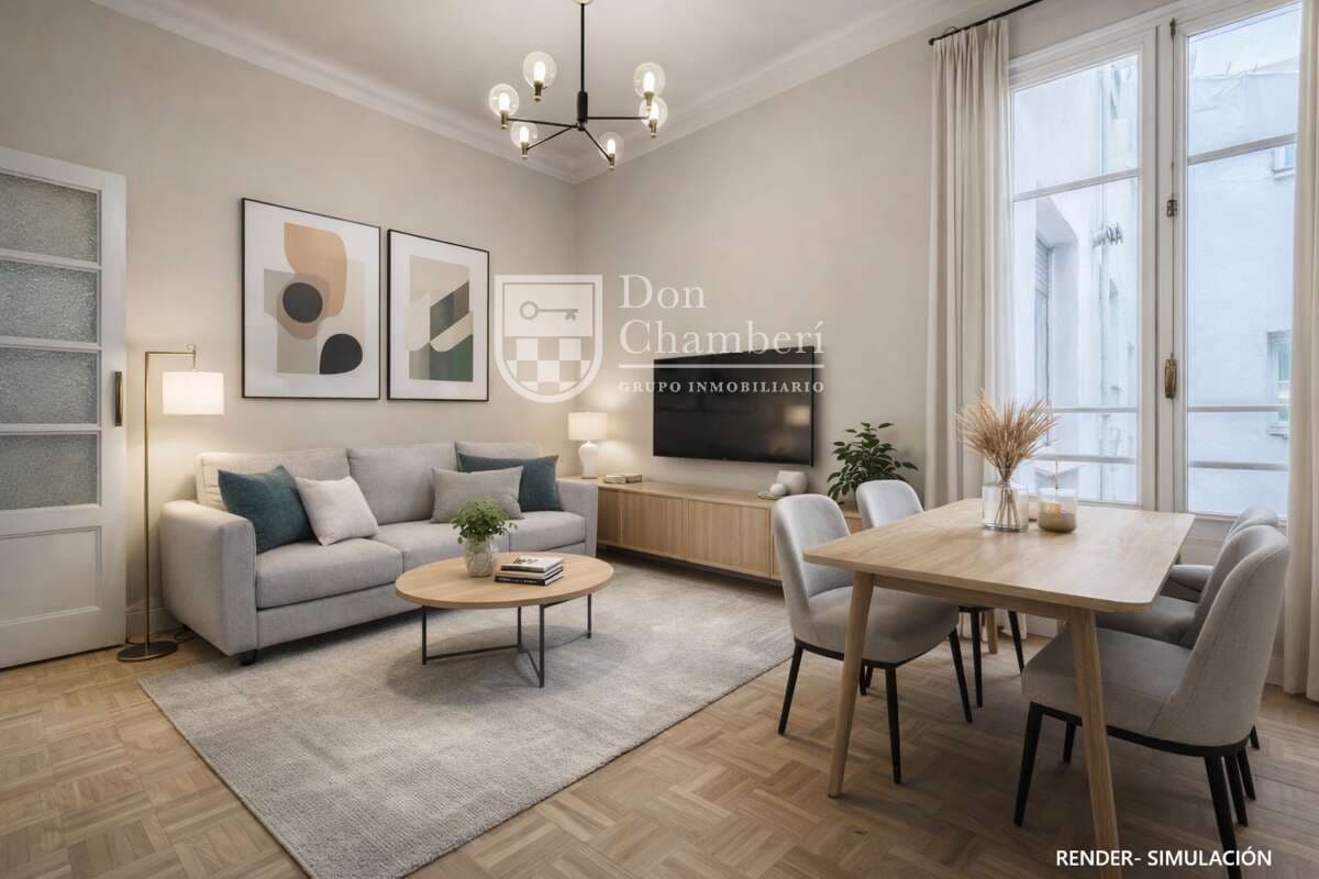 4 slaapkamer Flat te koop in Madrid stad - € 990.000 (Ref: 9710956)