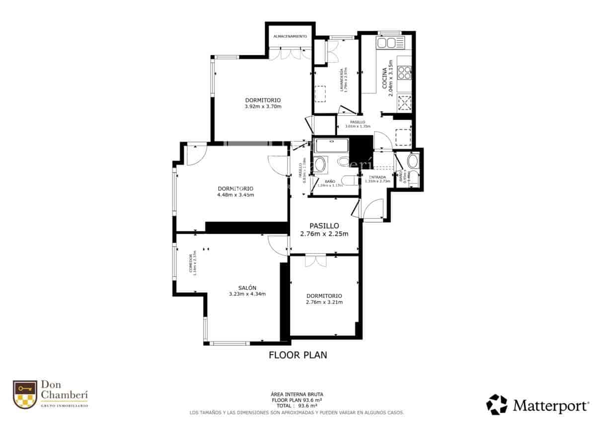 4 soverom Leilighet til salgs i Madrid by - € 705 000 (Ref: 9758357)