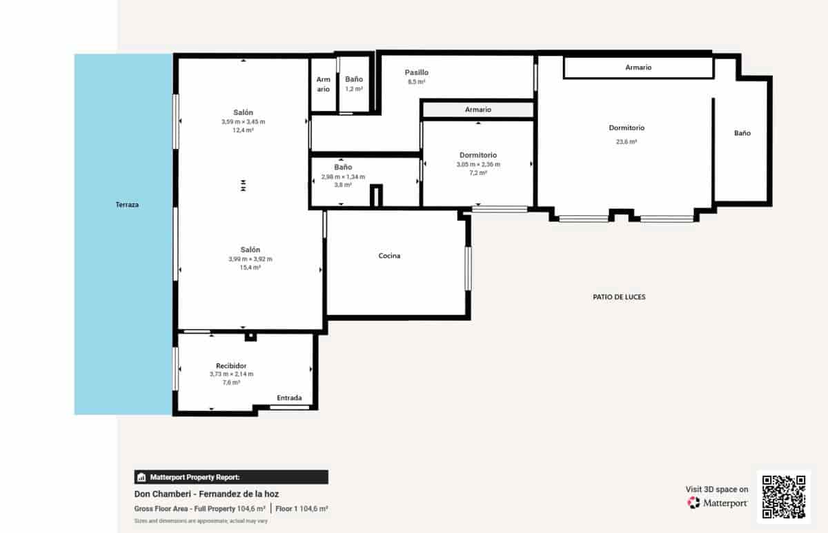 2 makuuhuone Asunto vuokrattavana paikassa Madrid kaupunki - 2 700 € (Ref: 9800311)