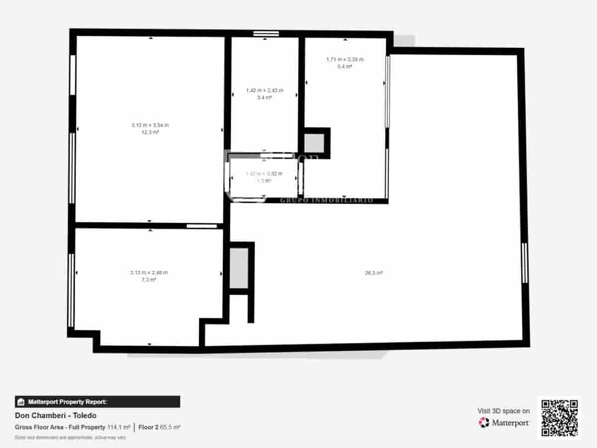 2 Zimmer Villa zu verkaufen in El Viso de San Juan mit Pool Garage - 276.000 € (Ref: 9828202)