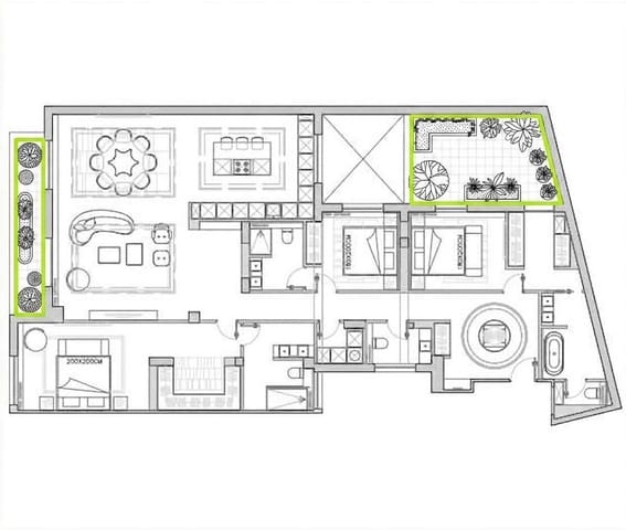 3 soverom Leilighet til salgs i Chamberí, Madrid by med garasje - € 2 600 000 (Ref: 9875595)