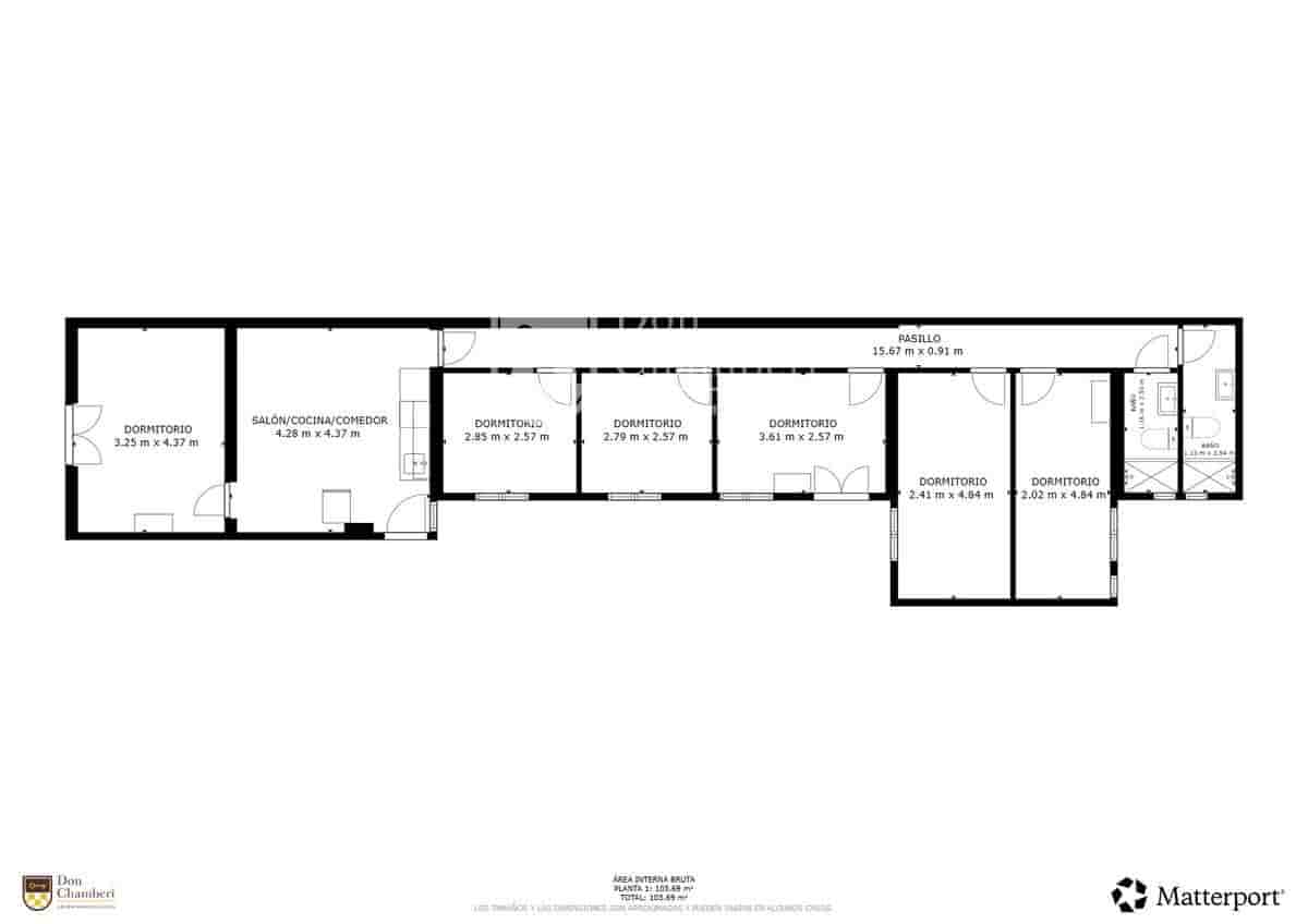 6 bedroom Flat for sale in Madrid city - € 930,000 (Ref: 9906807)