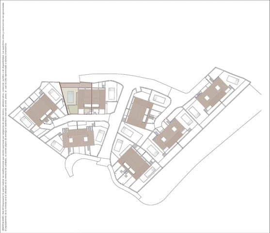 3 soveværelse Semi-Rækkehus til salg i La Nucia med swimmingpool - € 651.000 (Ref: 9027314)