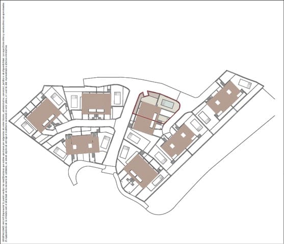 3 soveværelse Semi-Rækkehus til salg i La Nucia med swimmingpool garage - € 635.000 (Ref: 9030013)