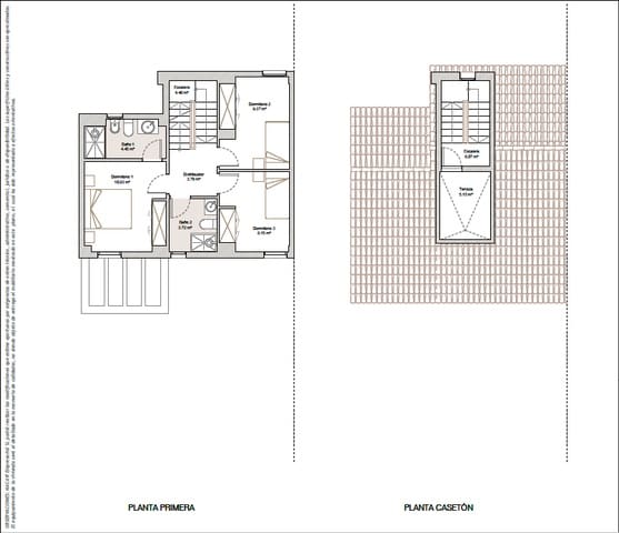 3 soverom Kjedet enebolig til salgs i La Nucia med svømmebasseng garasje - € 599 000 (Ref: 9030029)
