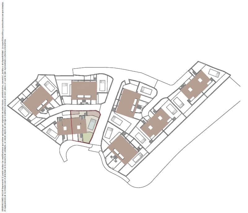 3 soveværelse Semi-Rækkehus til salg i La Nucia med swimmingpool garage - € 599.000 (Ref: 9030500)