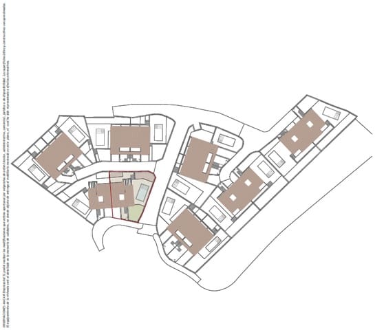 3 soverom Kjedet enebolig til salgs i La Nucia med svømmebasseng garasje - € 599 000 (Ref: 9030500)