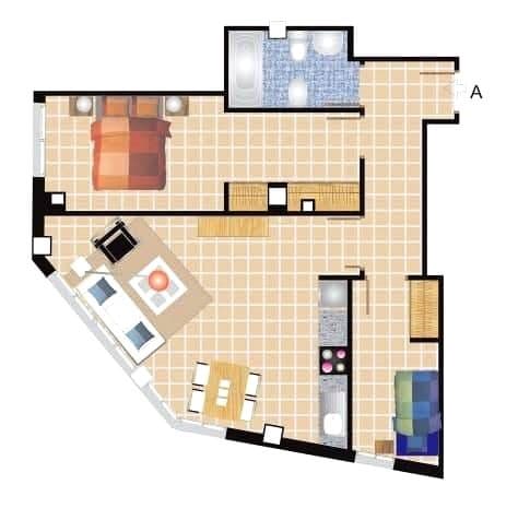 2 sypialnia Mieszkanie do wynajęcia w Sur, Castelló de la Plana - 800 € (Ref: 9965742)