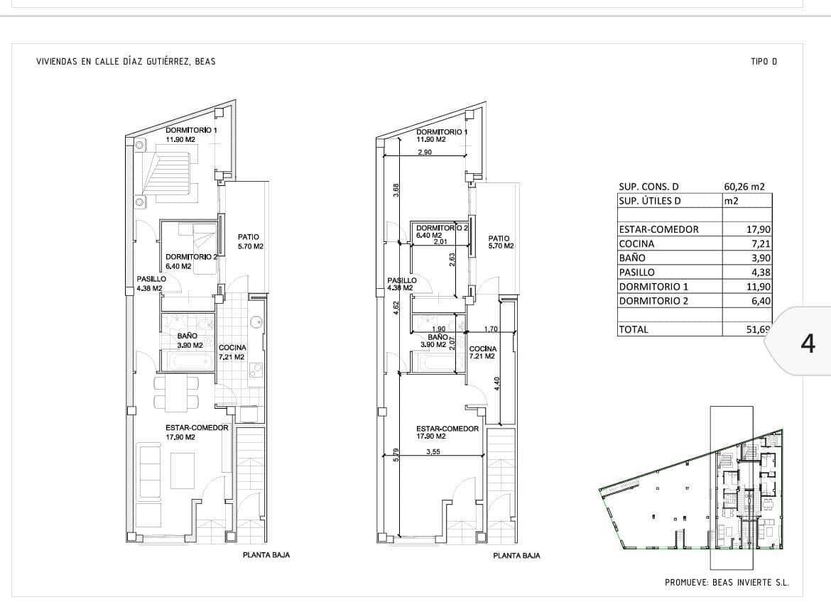 3 bedroom Flat for sale in Beas - € 85,000 (Ref: 9569166)