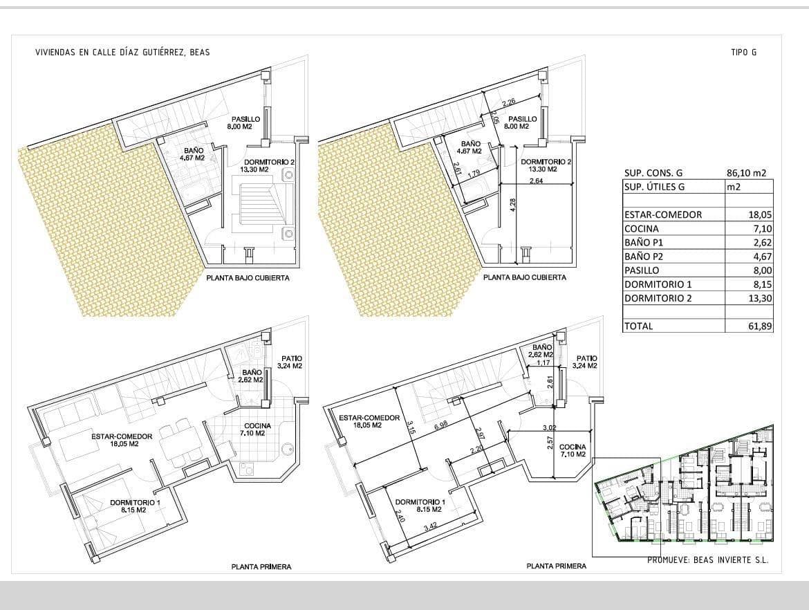 3 bedroom Flat for sale in Beas - € 85,000 (Ref: 9569166)