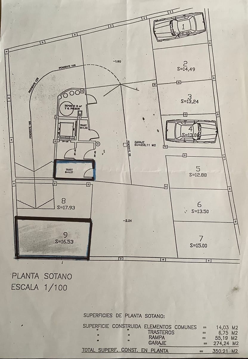 3 bedroom Flat for sale in Puerto Lumbreras with garage - € 160,000 (Ref: 9691547)