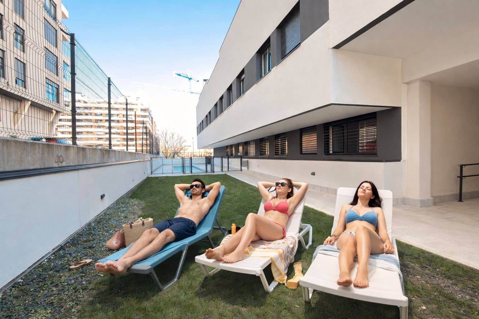 Appartement de 1 chambre à louer à Tres Cantos avec piscine garage - 1 350 € (Ref: 9691559)