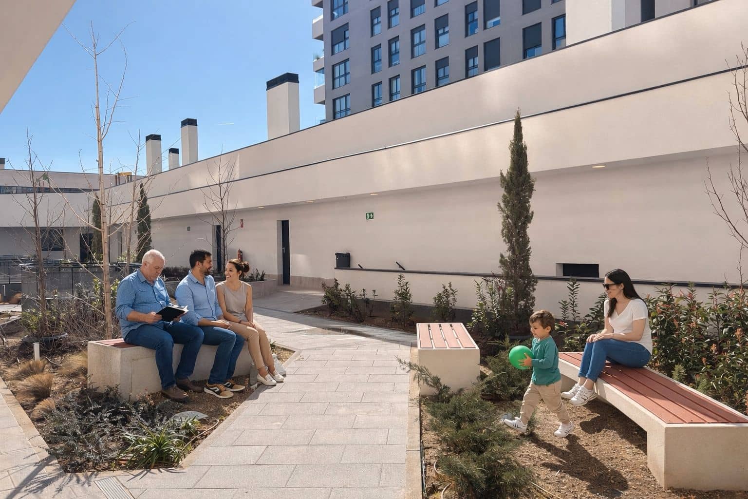 Appartement de 1 chambre à louer à Tres Cantos avec piscine garage - 1 350 € (Ref: 9691559)