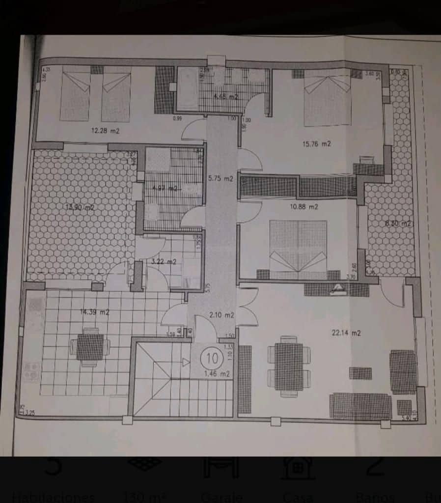 3 camera da letto Appartamento in vendita in Torre-Pacheco con garage - 145.000 € (Rif: 9691566)