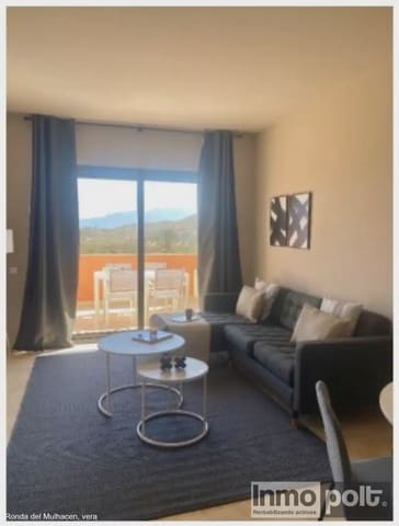 Piso de 2 habitaciones en Valle del Este, Vera en alquiler con garaje - 950 € (Ref: 9765333)