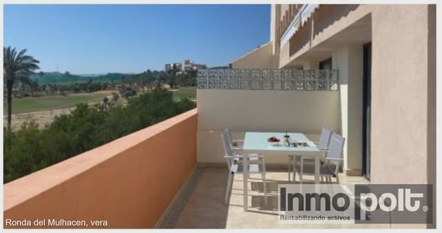 Piso de 2 habitaciones en Valle del Este, Vera en alquiler con garaje - 950 € (Ref: 9765333)