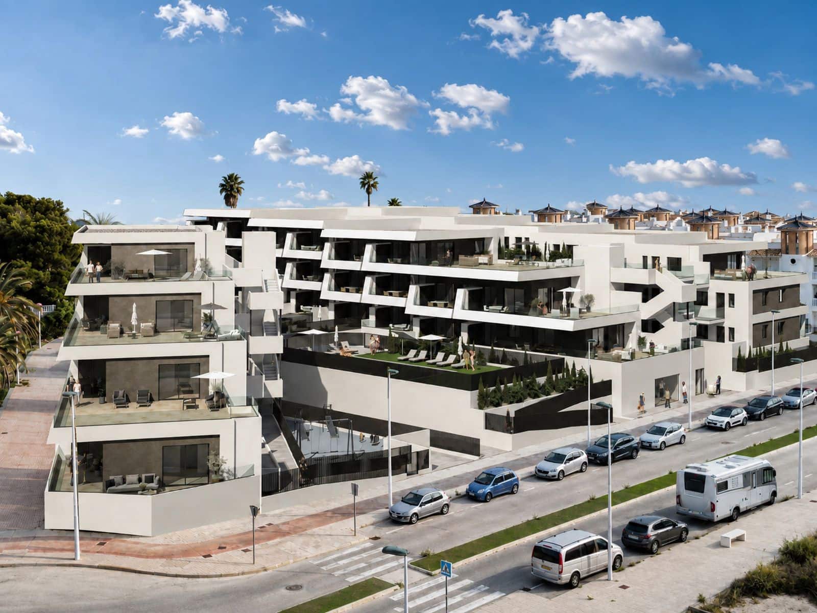 2 chambre Penthouse à vendre à El Pinet avec piscine garage - 340 000 € (Ref: 10000223)