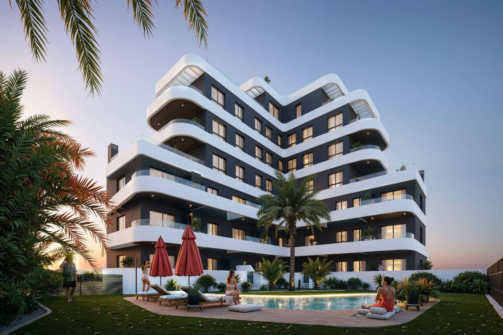 3 soverom Leilighet til salgs i Guardamar del Segura med svømmebasseng garasje - € 435 000 (Ref: 10005141)