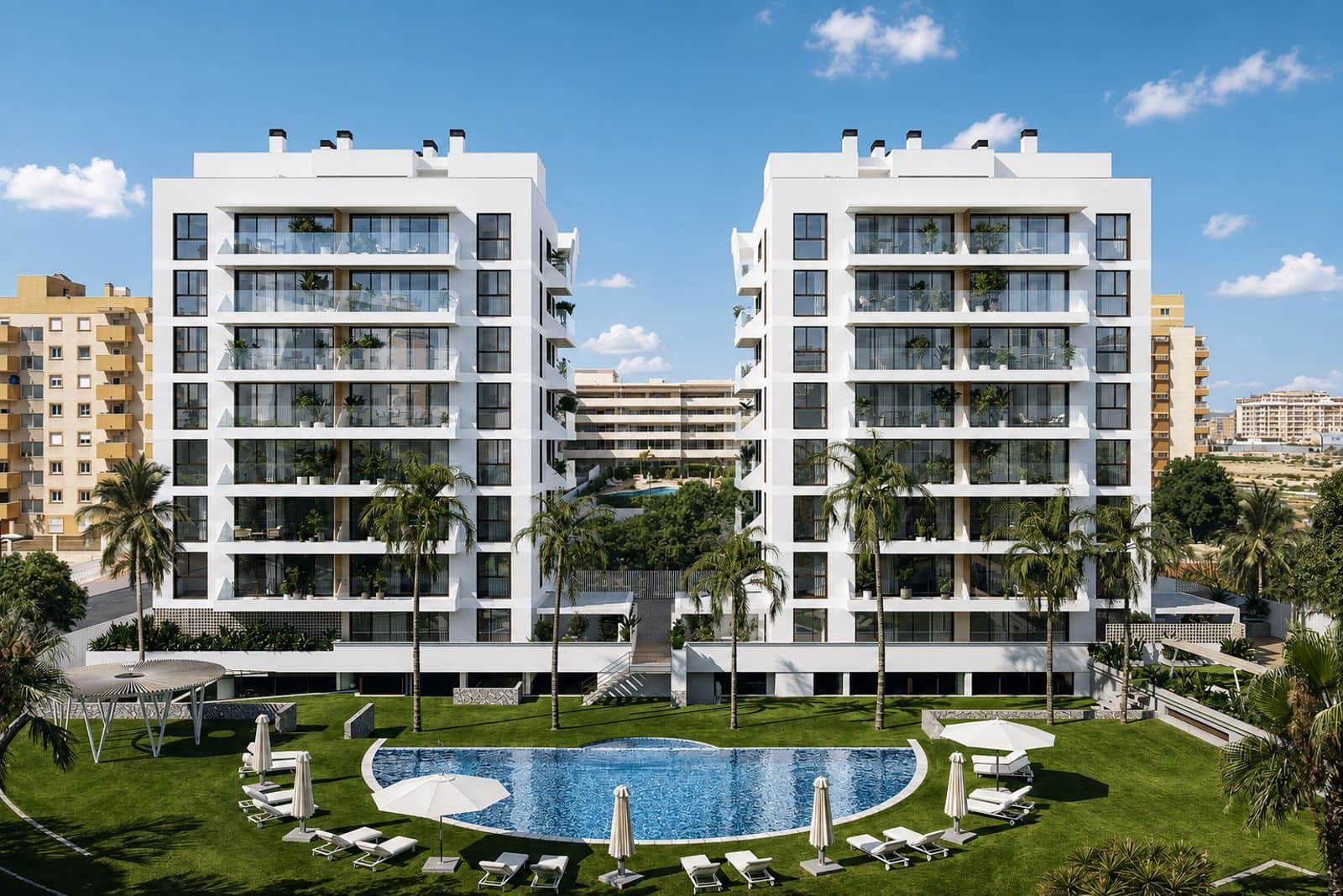2 quarto Penthouse para venda em Guardamar del Segura com piscina - 455 000 € (Ref: 10006082)