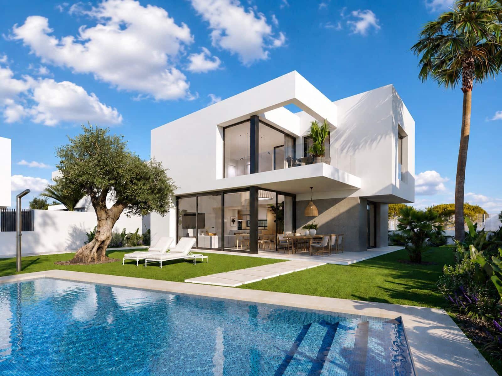 Chalet de 3 habitaciones en Finestrat en venta con piscina - 849.000 € (Ref: 10006224)