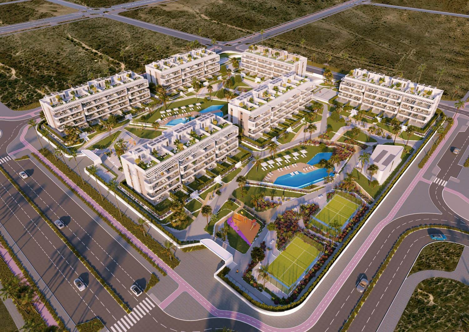 3 chambre Penthouse à vendre à Torrevieja avec piscine garage - 415 000 € (Ref: 10006227)
