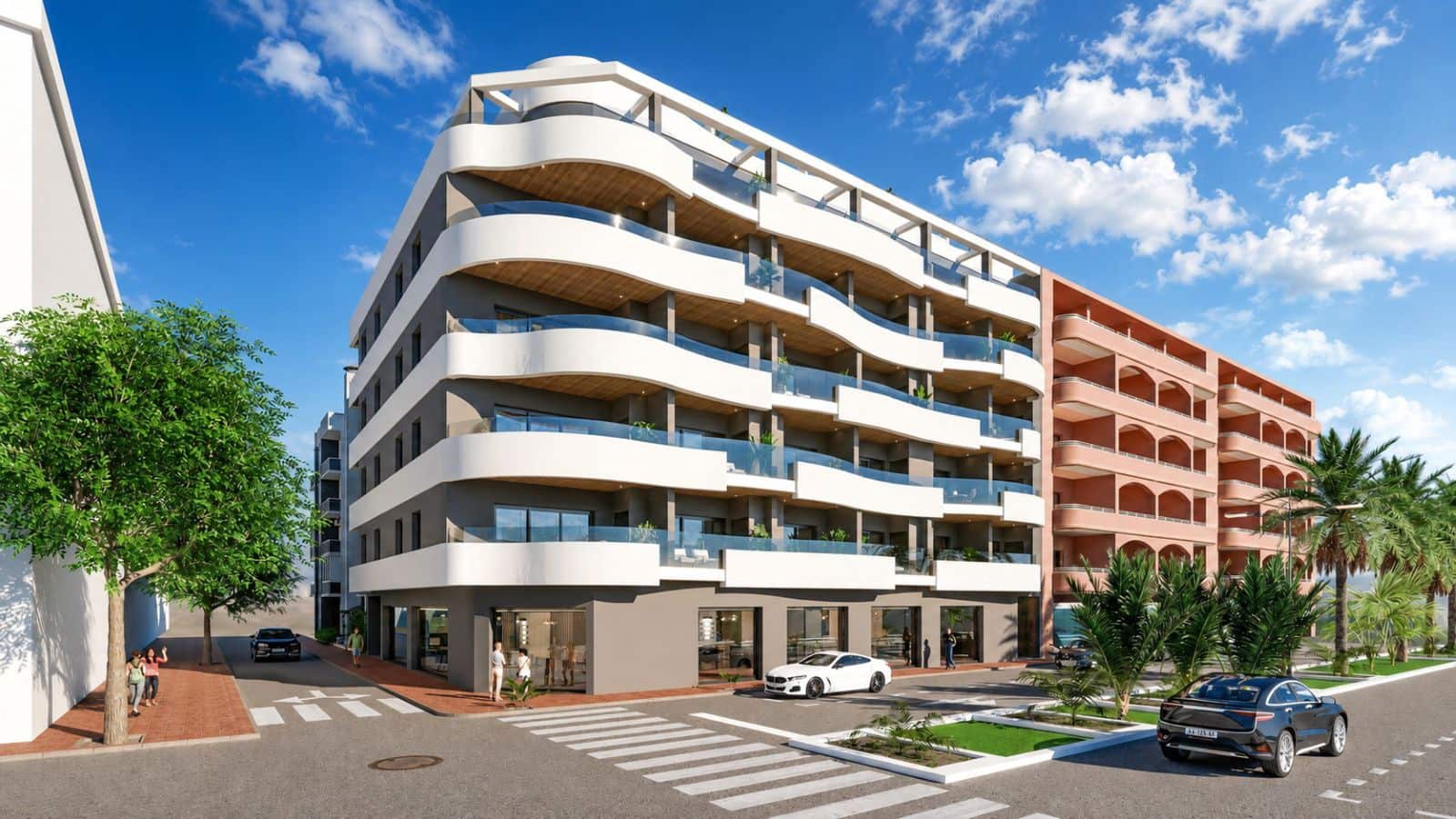 2 chambre Penthouse à vendre à Torrevieja avec piscine garage - 469 000 € (Ref: 10010099)