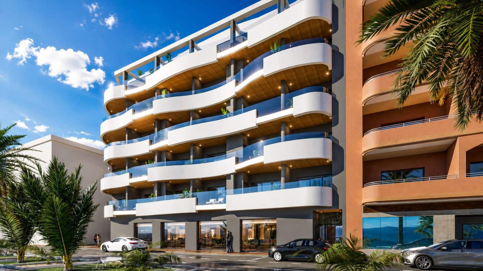 2 chambre Penthouse à vendre à Torrevieja avec piscine garage - 469 000 € (Ref: 10010099)