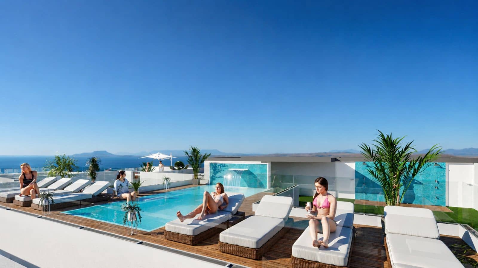 2 sovrum Lägenhet till salu i Torrevieja med pool garage - 369 000 € (Ref: 10010100)