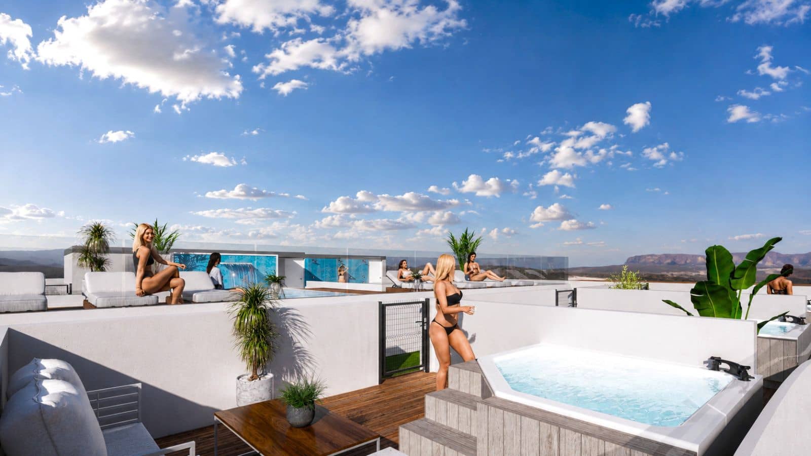 Piso de 2 habitaciones en Torrevieja en venta con piscina garaje - 299.000 € (Ref: 10010101)