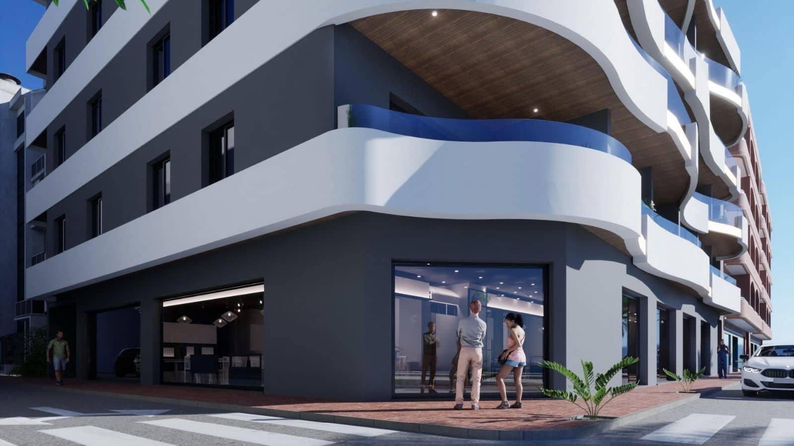 Piso de 2 habitaciones en Torrevieja en venta con piscina garaje - 299.000 € (Ref: 10010101)