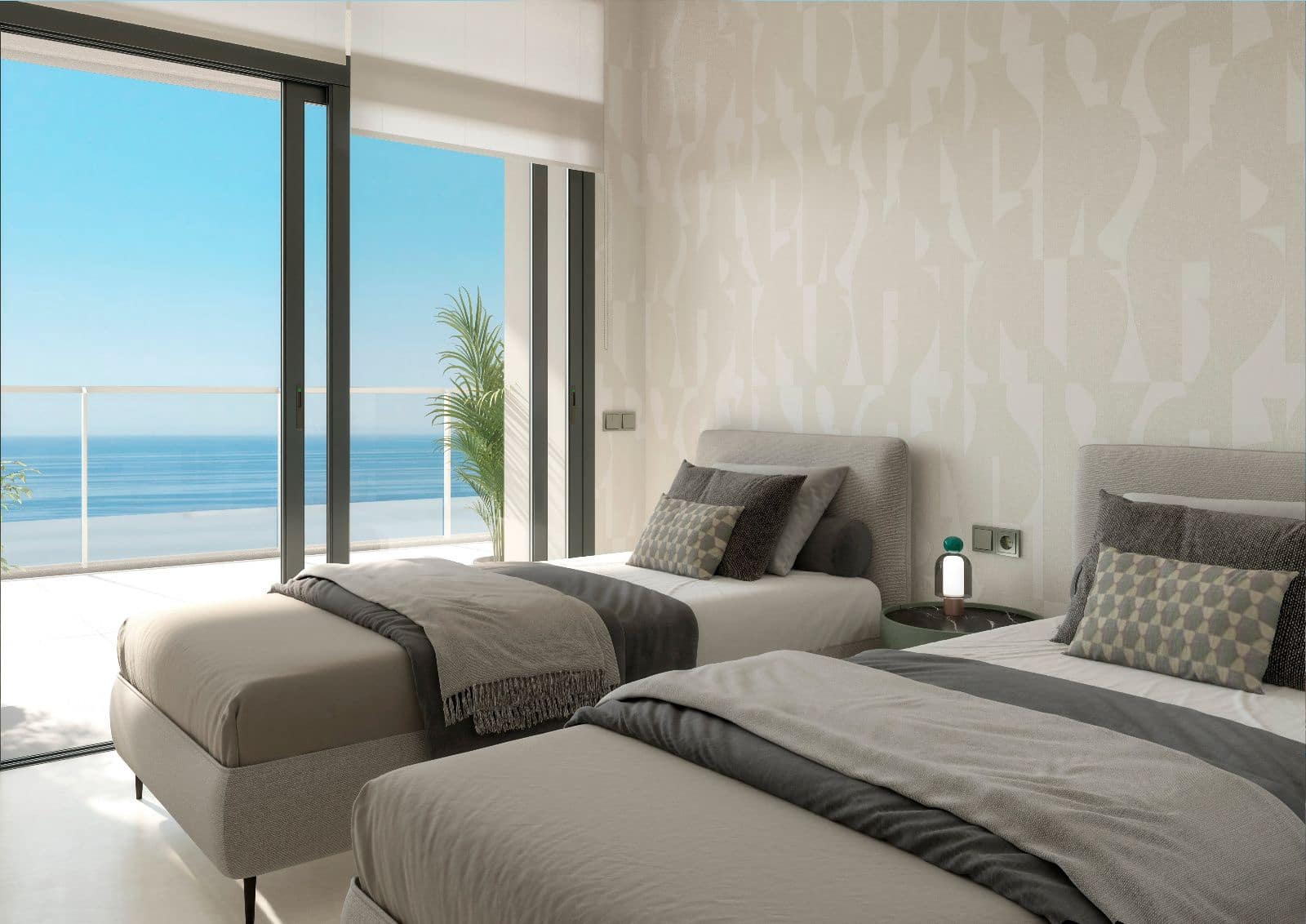 2 sypialnia Mieszkanie na sprzedaż w Benidorm z basenem garażem - 881 400 € (Ref: 10012593)